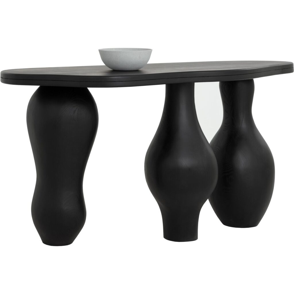 Miro Console Table - Black - Image 6