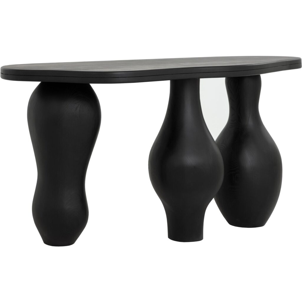 Miro Console Table - Black - Image 7