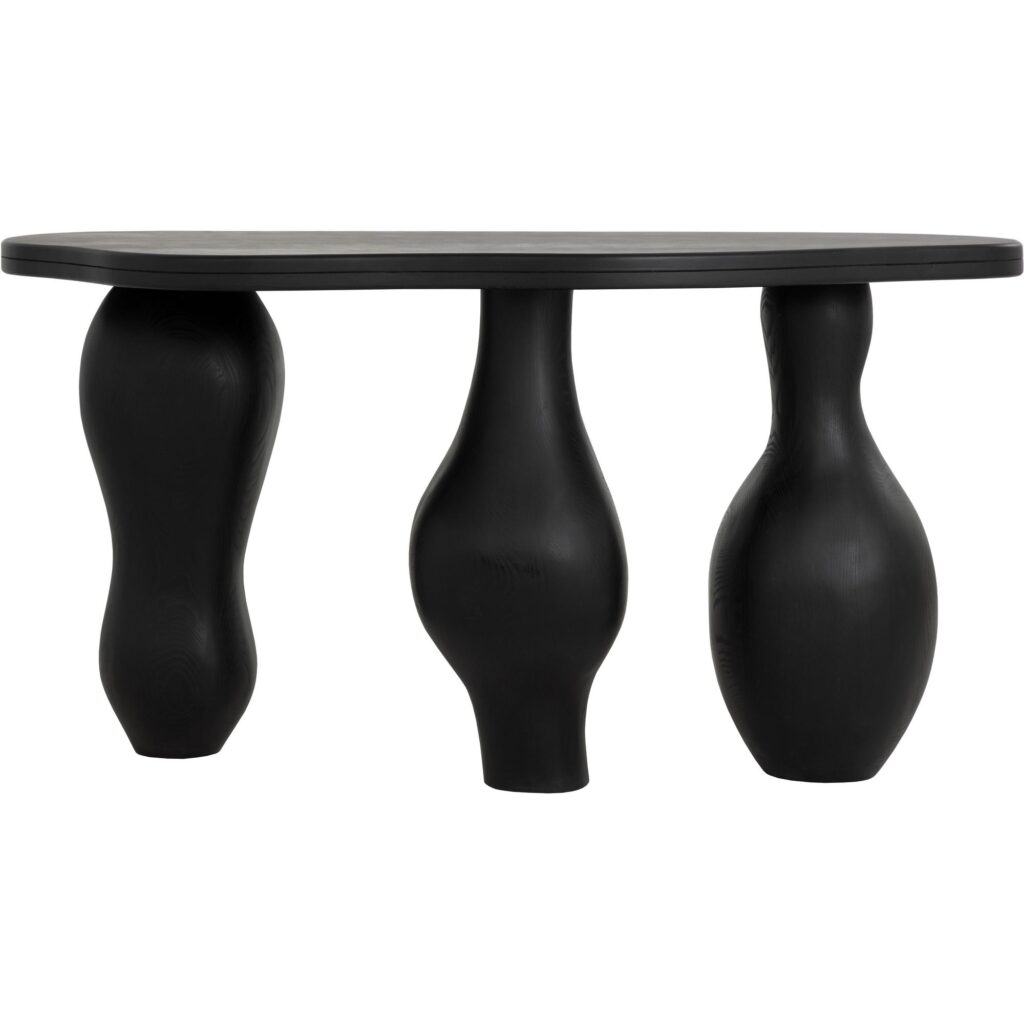 Miro Console Table - Black - Image 8