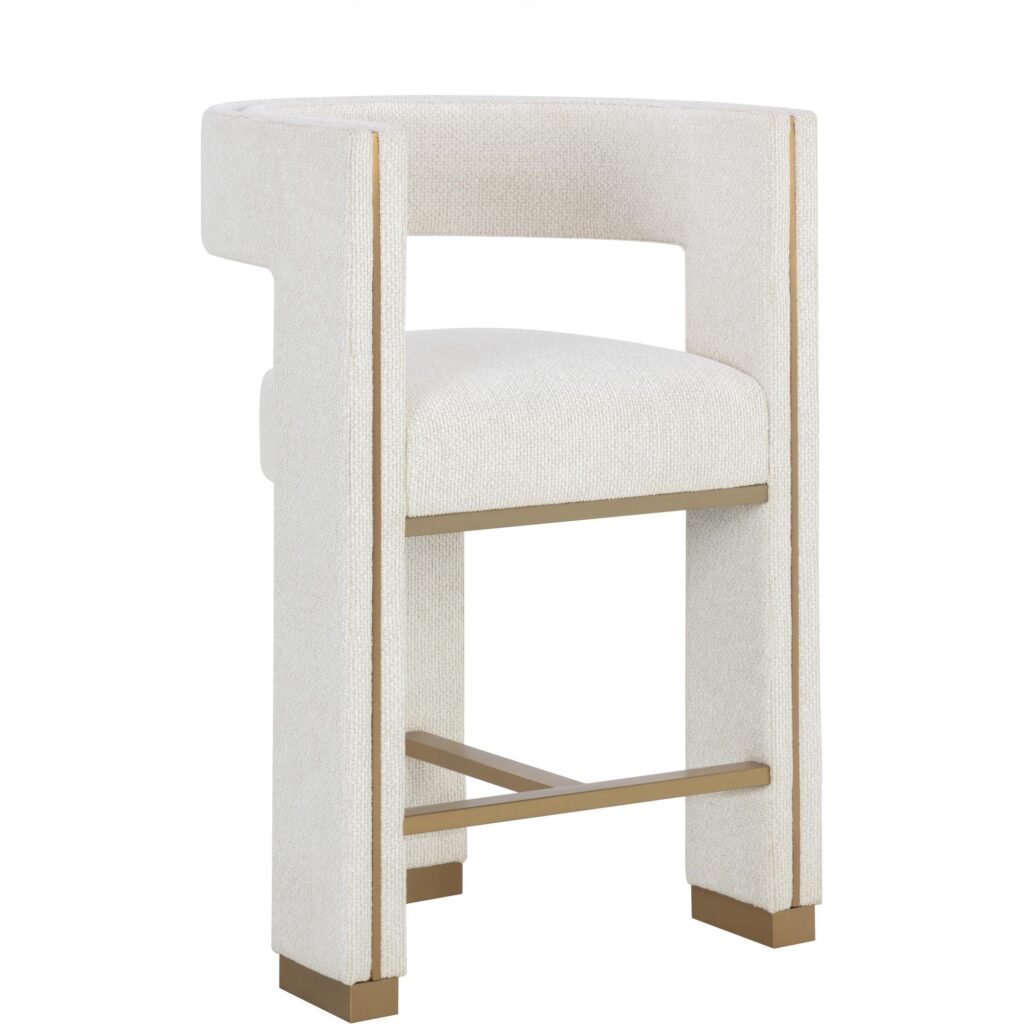 Adamina Counter Stool - Rhea Light Barley