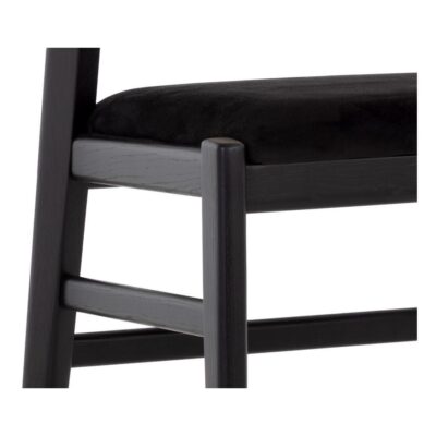 Annex Counter Stool - Abbington Black / Natural 111843 111843 ANNEX COUNTER STOOL ABBINGTON BLACK 6