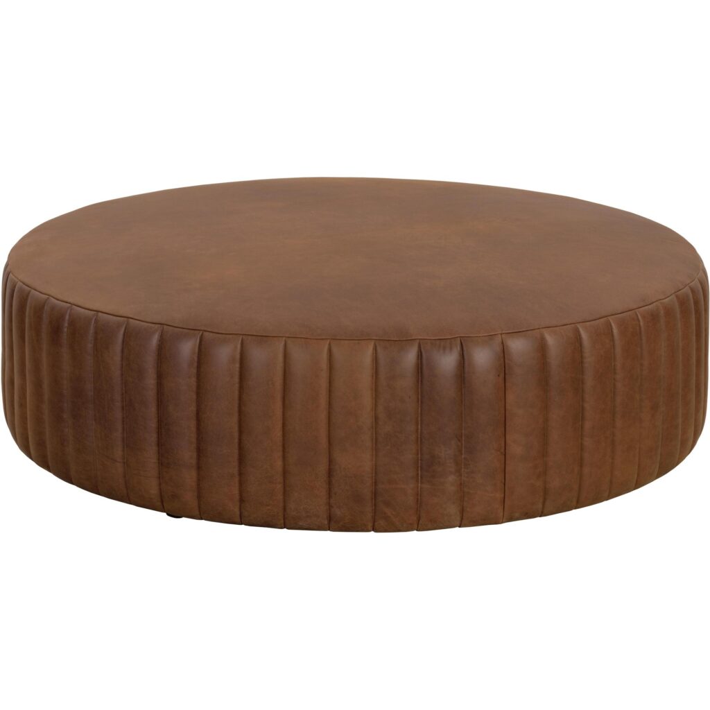 Divano Ottoman - Lucia Tobacco Leather