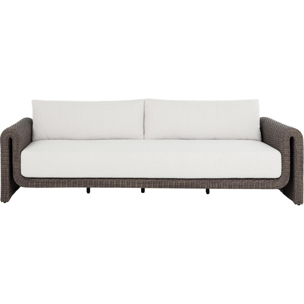 Tibi Sofa - Grey - Louis Cream - Image 2