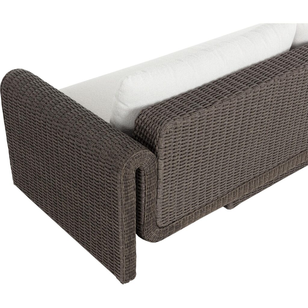 Tibi Sofa - Grey - Louis Cream - Image 4