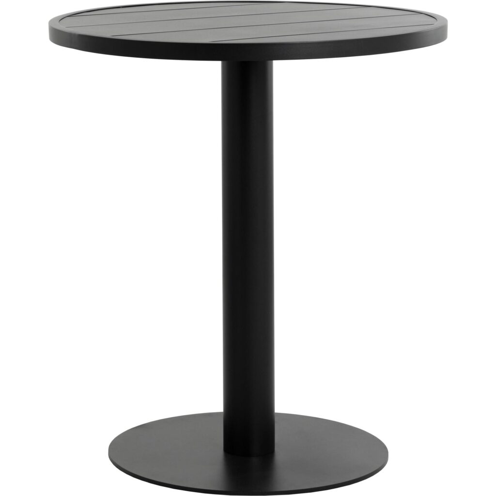 Merano Bar Table - Round - Black - Image 6