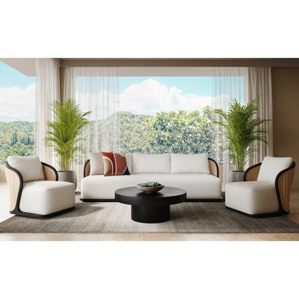 Bora Sofa - Louis Cream - Image 5