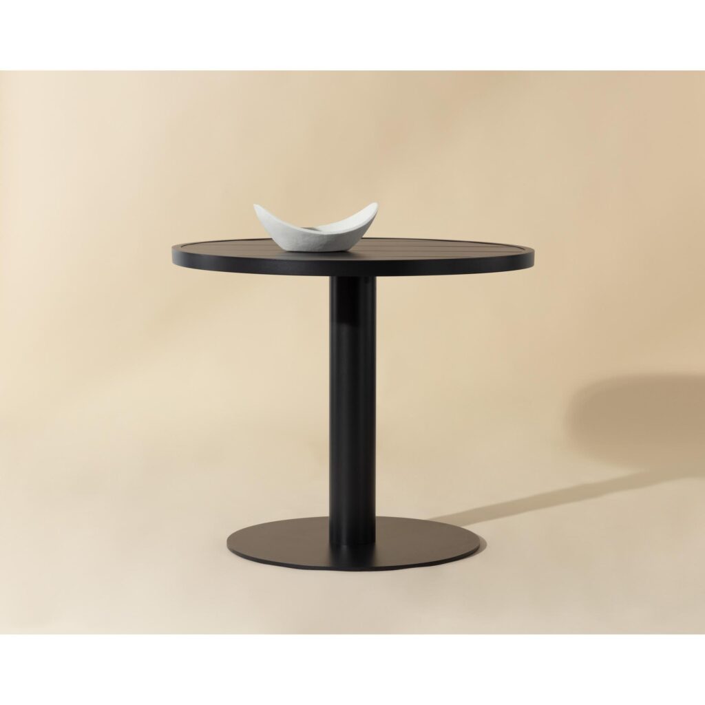 Merano Bistro Table - Round - Black - 36" - Image 2