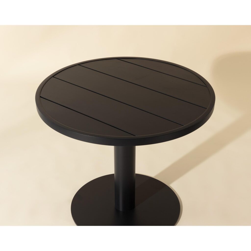 Merano Bistro Table - Round - Black - 36" - Image 3