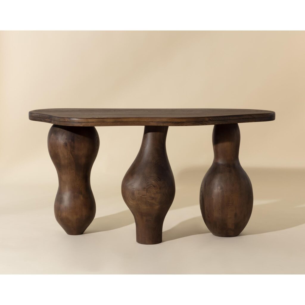 Miro Console Table - Brown - Image 3