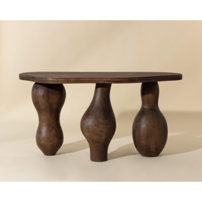 Miro Console Table - Brown 111909 111909 MIRO CONSOLE TABLE BROWN 2