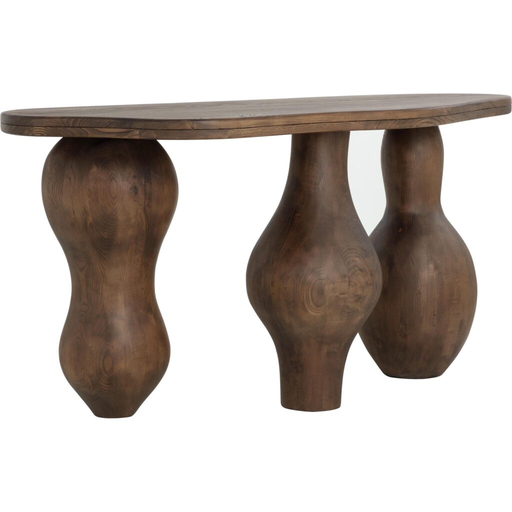 Miro Console Table - Brown - Image 7