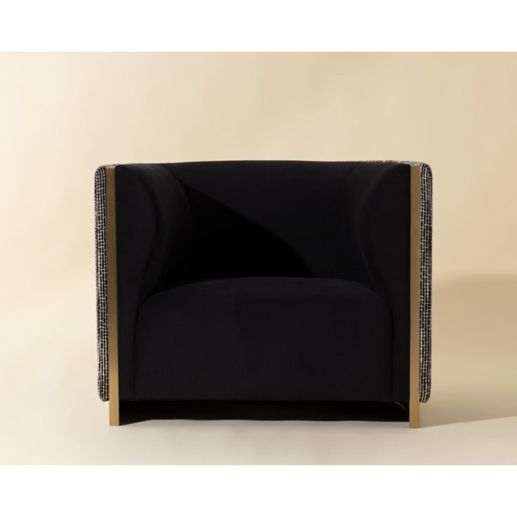 Larron Armchair - Abbington Black / Hobbes Night - Image 2