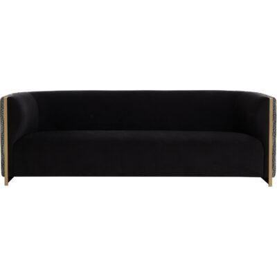 Larron Sofa - Abbington Black / Hobbes Night 111938 111938 LARRON SOFA ABBINGTON BLACK HOBBES NIGHT 1