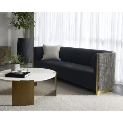 Larron Sofa - Abbington Black / Hobbes Night 111938 111938 LARRON SOFA ABBINGTON BLACK HOBBES NIGHT 5