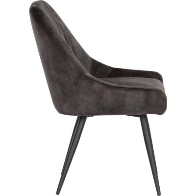 Chardon Dining Chair - Nono Shitake 111968 111968 CHARDON LOUNGE CHAIR NONO SHITAKE 2