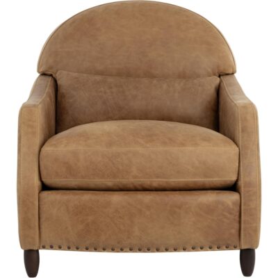 Cynthia Lounge Chair - Camel Leather 112042 112042 CYNTHIA LOUNGE CHAIR CAMEL LEATHER 21