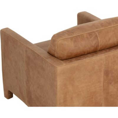 Rodney Lounge Chair - Camel Leather 112045 112045 RODNEY LOUNGE CHAIR CAMEL LEATHER 26