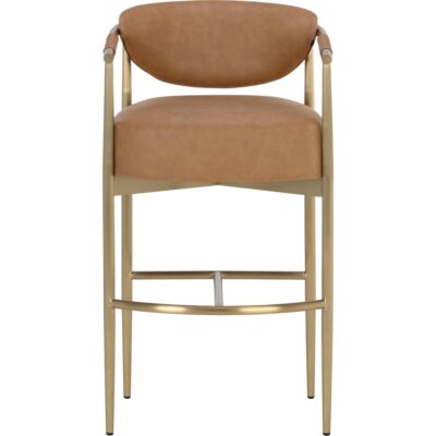 Heloise Barstool - Milliken Cognac 112065 112065 HELOISE BARSTOOL MILLIKEN COGNAC 1