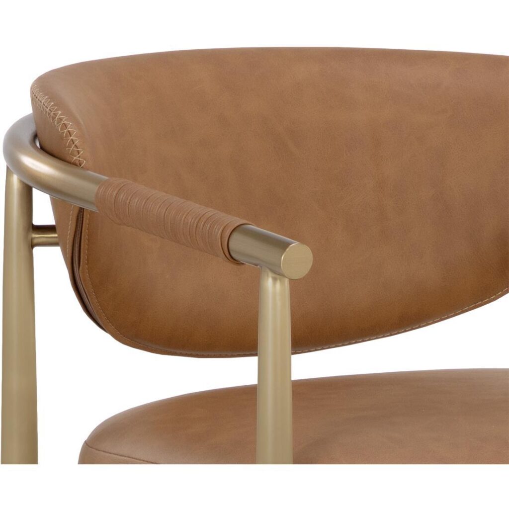 Heloise Barstool - Milliken Cognac - Image 7