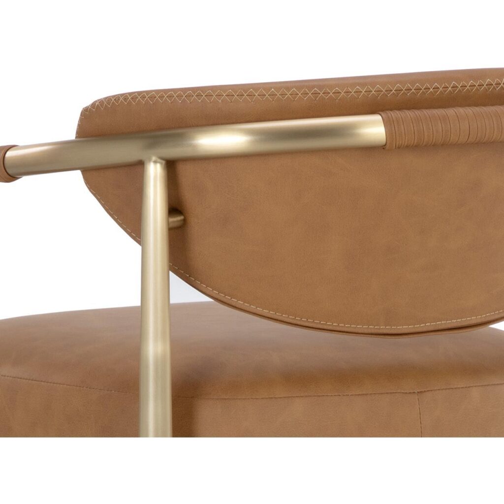 Heloise Barstool - Milliken Cognac - Image 8