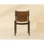 Argus Dining Chair - Nubuck Caramel Leather 14 Argus Dining Chair - Nubuck Caramel Leather 112137 112137 ARGUS DINING CHAIR NUBUCK CARAMEL LEATHER 1