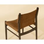 Argus Dining Chair - Nubuck Caramel Leather 15 Argus Dining Chair - Nubuck Caramel Leather 112137 112137 ARGUS DINING CHAIR NUBUCK CARAMEL LEATHER 6