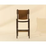 Argus Barstool - Nubuck Caramel Leather 14 Argus Barstool - Nubuck Caramel Leather 112138 112138 ARGUS BARSTOOL NUBUCK CARAMEL LEATHER 1