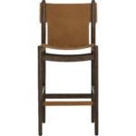 Argus Barstool - Nubuck Caramel Leather 9 Argus Barstool - Nubuck Caramel Leather 112138 112138 ARGUS BARSTOOL NUBUCK CARAMEL LEATHER 21
