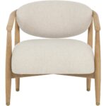 Sigrid Lounge Chair - Light Oak - Monument Oatmeal 112153 112153 SIGRID LOUNGE CHAIR LIGHT OAK MONUMENT OATMEAL 21