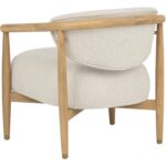 Sigrid Lounge Chair - Light Oak - Monument Oatmeal 112153 112153 SIGRID LOUNGE CHAIR LIGHT OAK MONUMENT OATMEAL 23