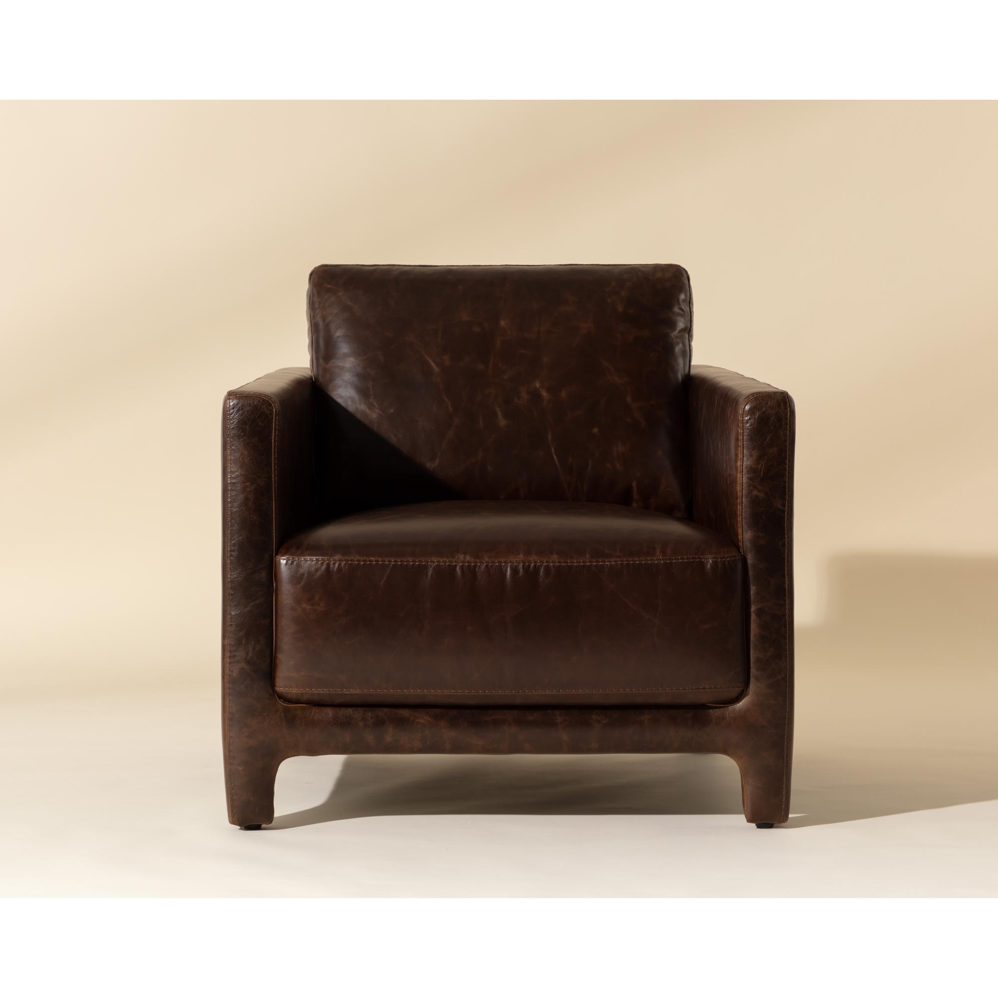 Rodney Lounge Chair - Chocolate Leather 7 Rodney Lounge Chair - Chocolate Leather - Image 7