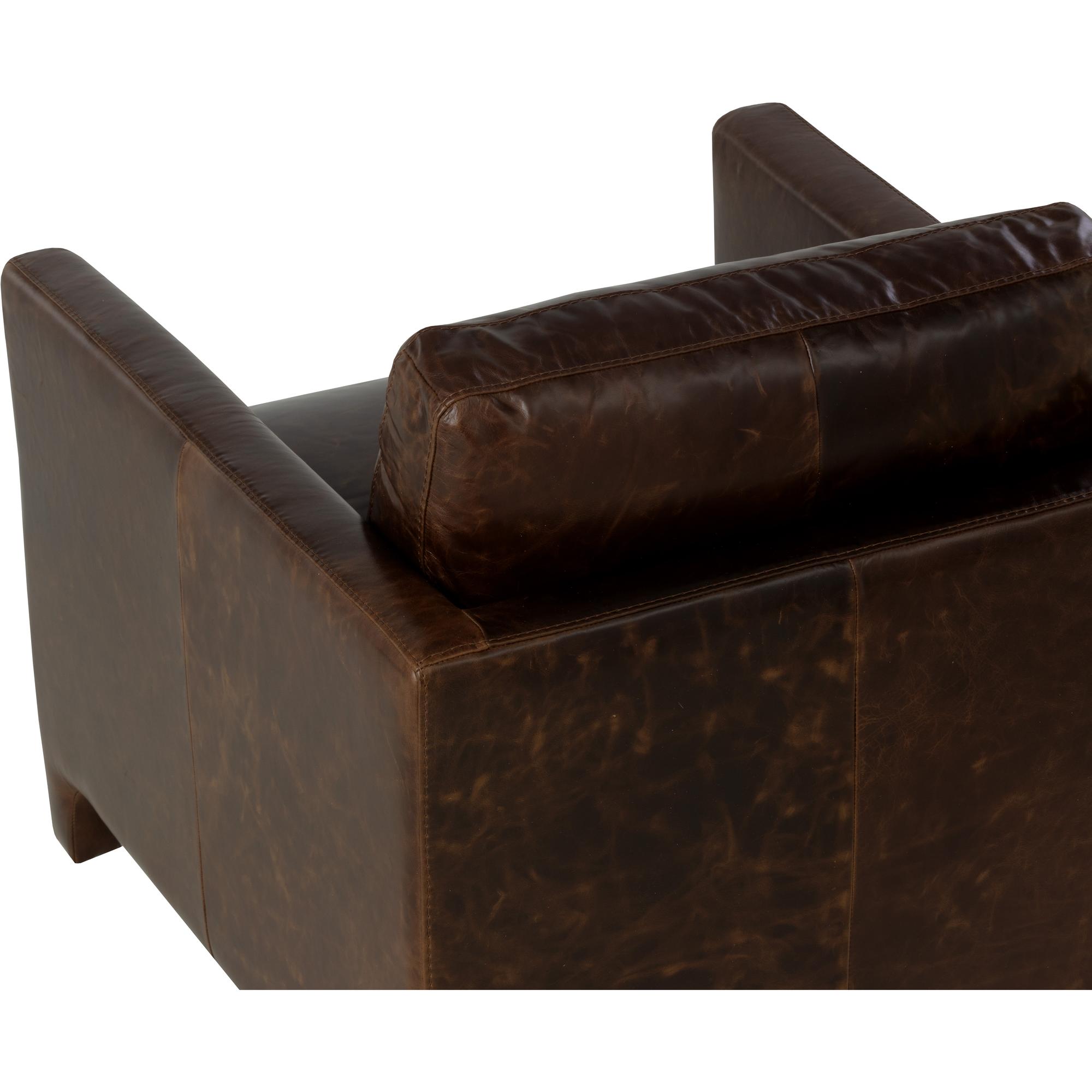 Rodney Lounge Chair - Chocolate Leather 5 Rodney Lounge Chair - Chocolate Leather - Image 5