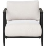 Muros Lounge Chair - Black - Palazzo Cream 6 Muros Lounge Chair - Black - Palazzo Cream - Image 2