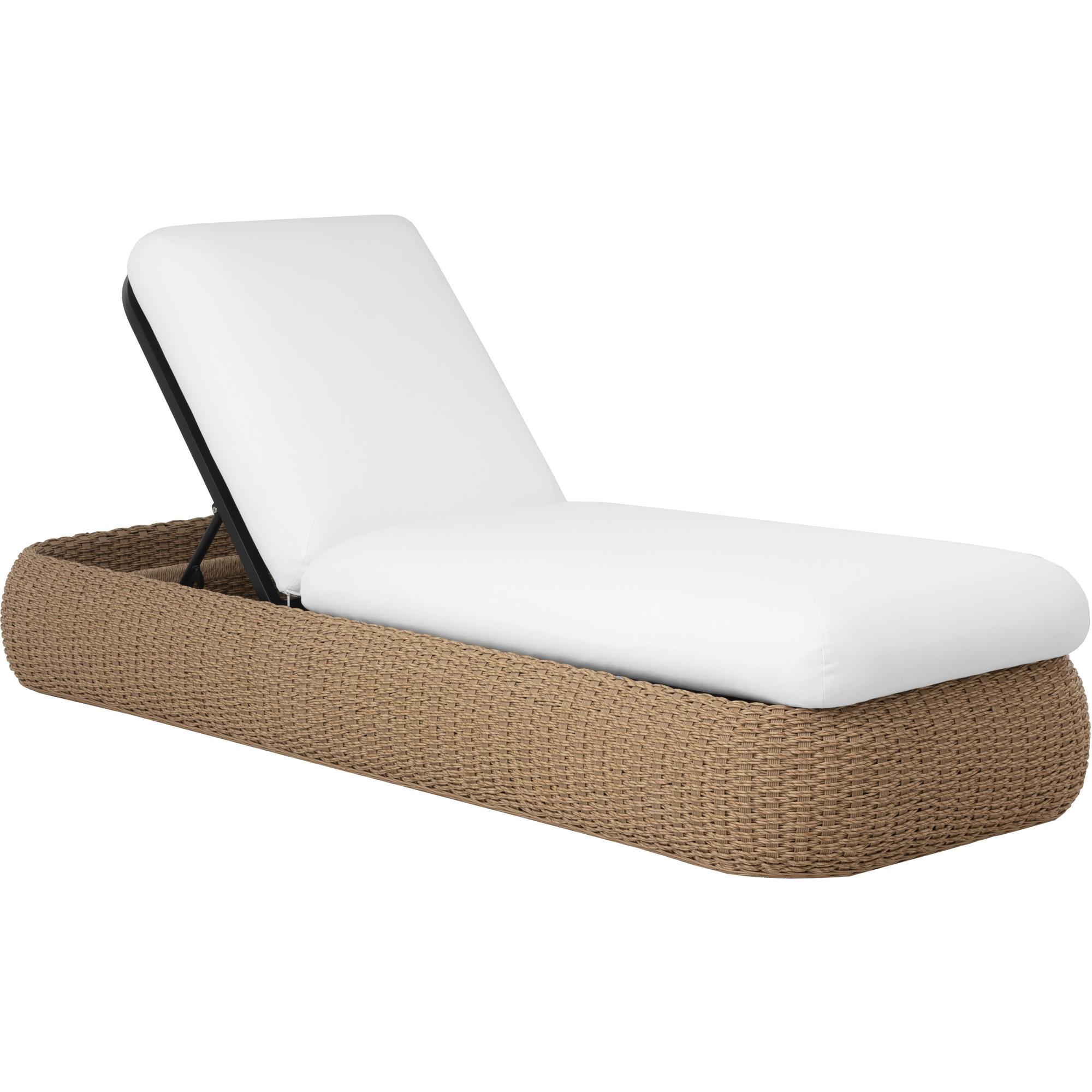 Barcelona Lounger - Natural - Stinson White