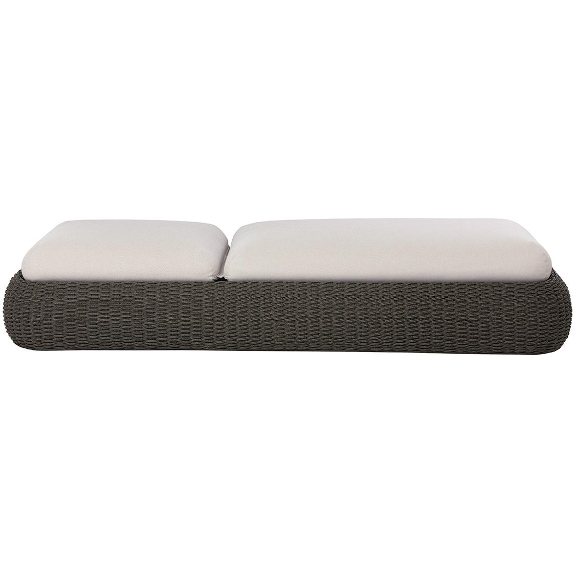Barcelona Lounger - Grey - Palazzo Cream 3 Barcelona Lounger - Grey - Palazzo Cream - Image 3