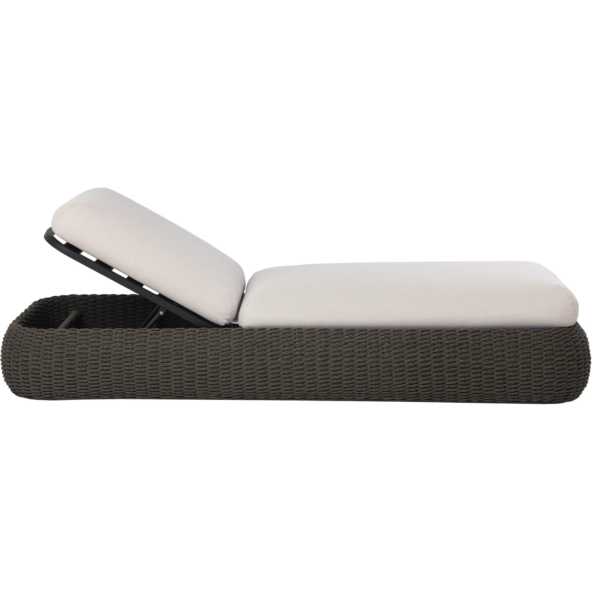 Barcelona Lounger - Grey - Palazzo Cream 4 Barcelona Lounger - Grey - Palazzo Cream - Image 4