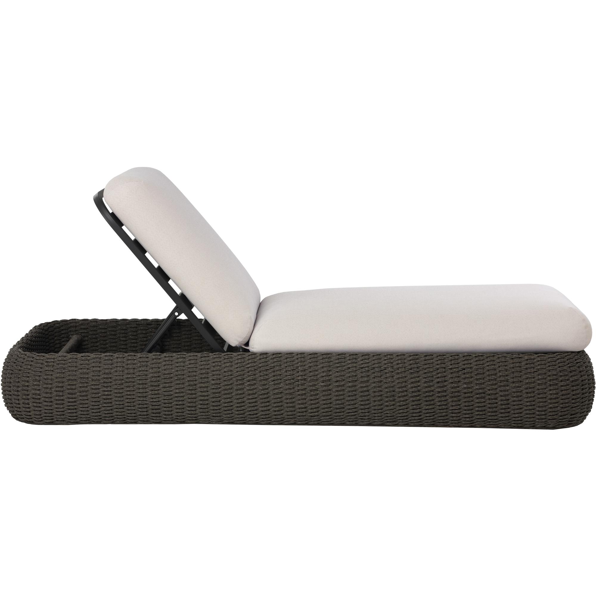 Barcelona Lounger - Grey - Palazzo Cream 5 Barcelona Lounger - Grey - Palazzo Cream - Image 5