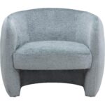 Mircea Lounge Chair - Bergen French Blue - Image 2