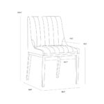 Halden Dining Chair - Bravo Black 11 Halden Dining Chair - Bravo Black - Image 6