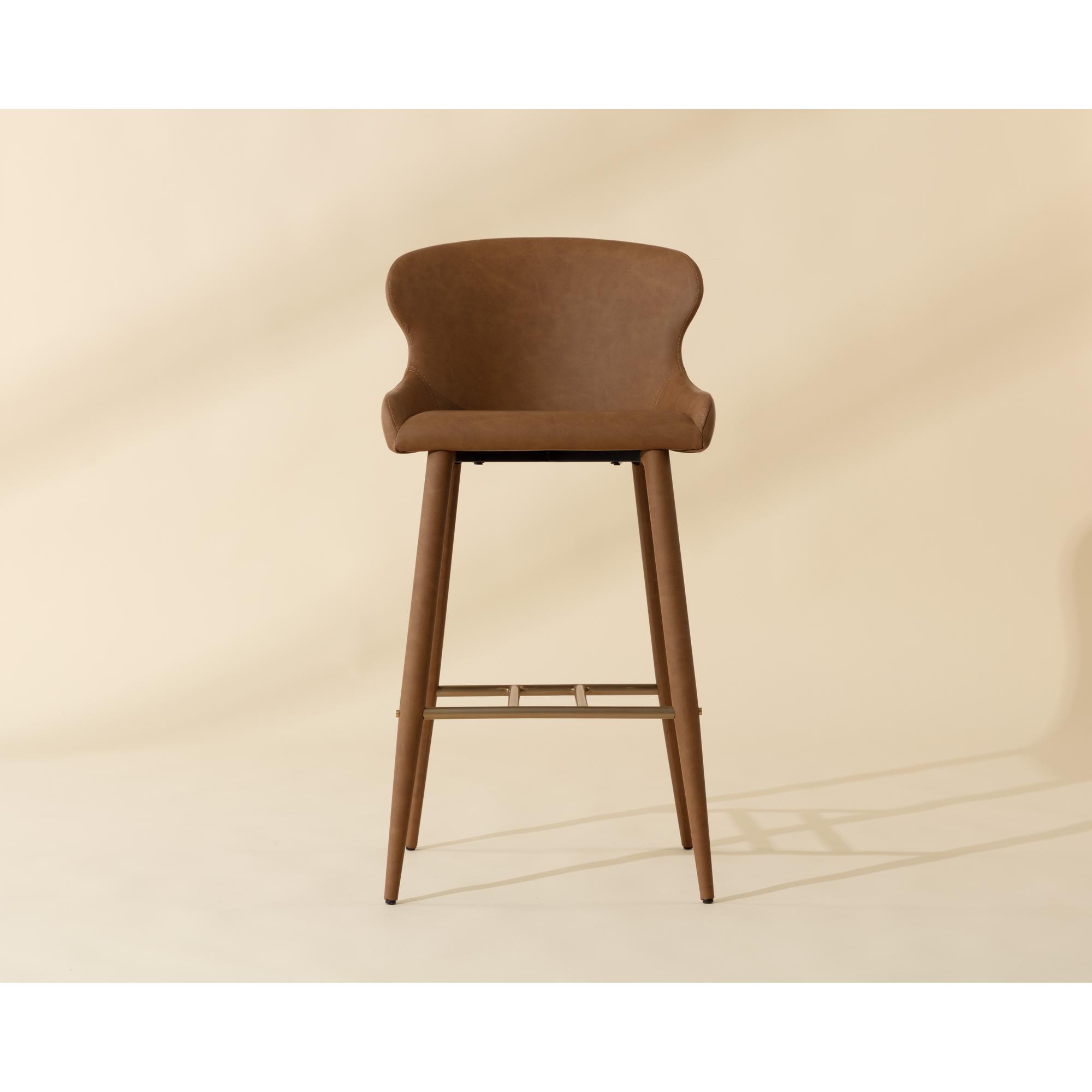 Evora Barstool - Milliken Cognac 7 Evora Barstool - Milliken Cognac - Image 7
