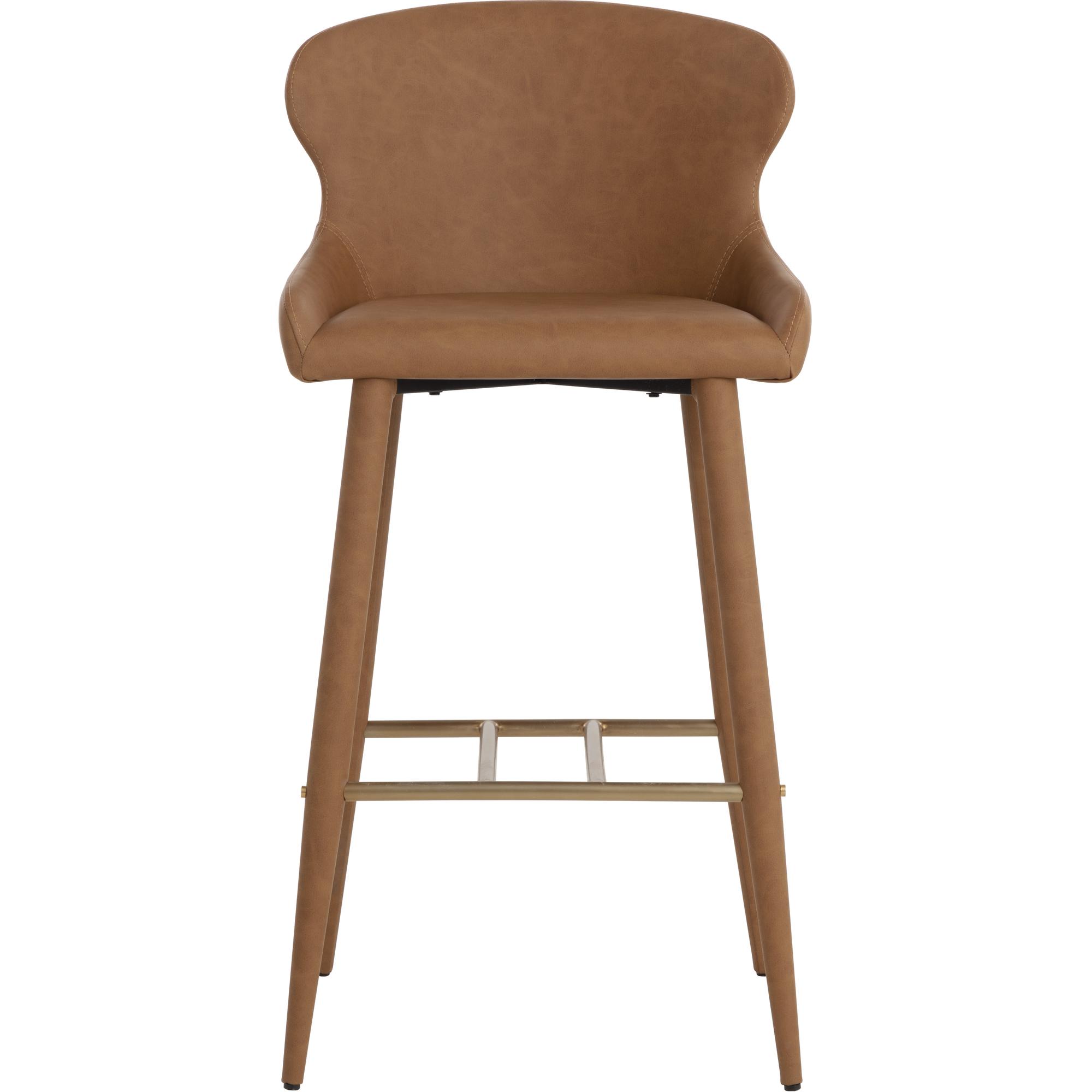 Evora Barstool - Milliken Cognac 2 Evora Barstool - Milliken Cognac - Image 2
