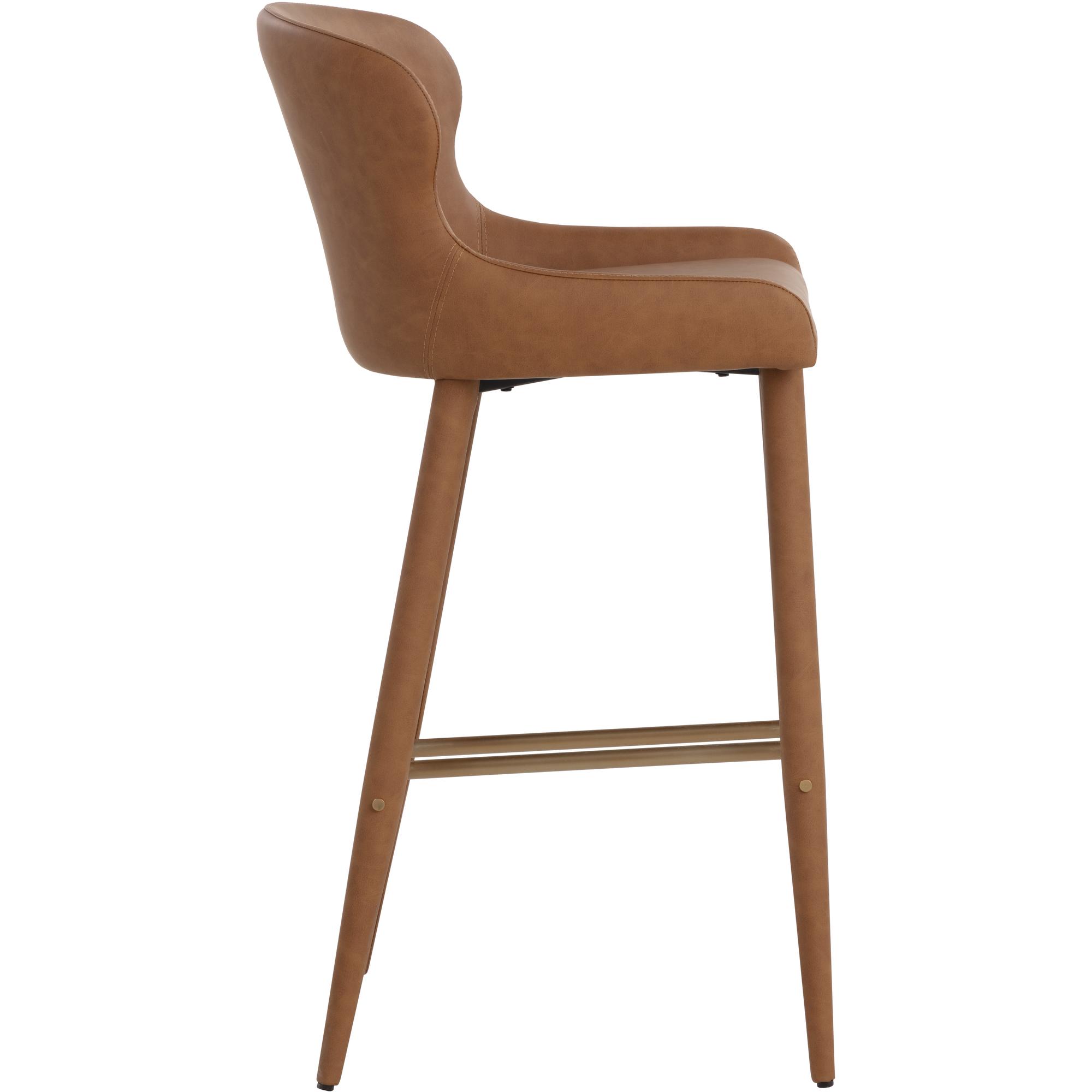 Evora Barstool - Milliken Cognac 3 Evora Barstool - Milliken Cognac - Image 3