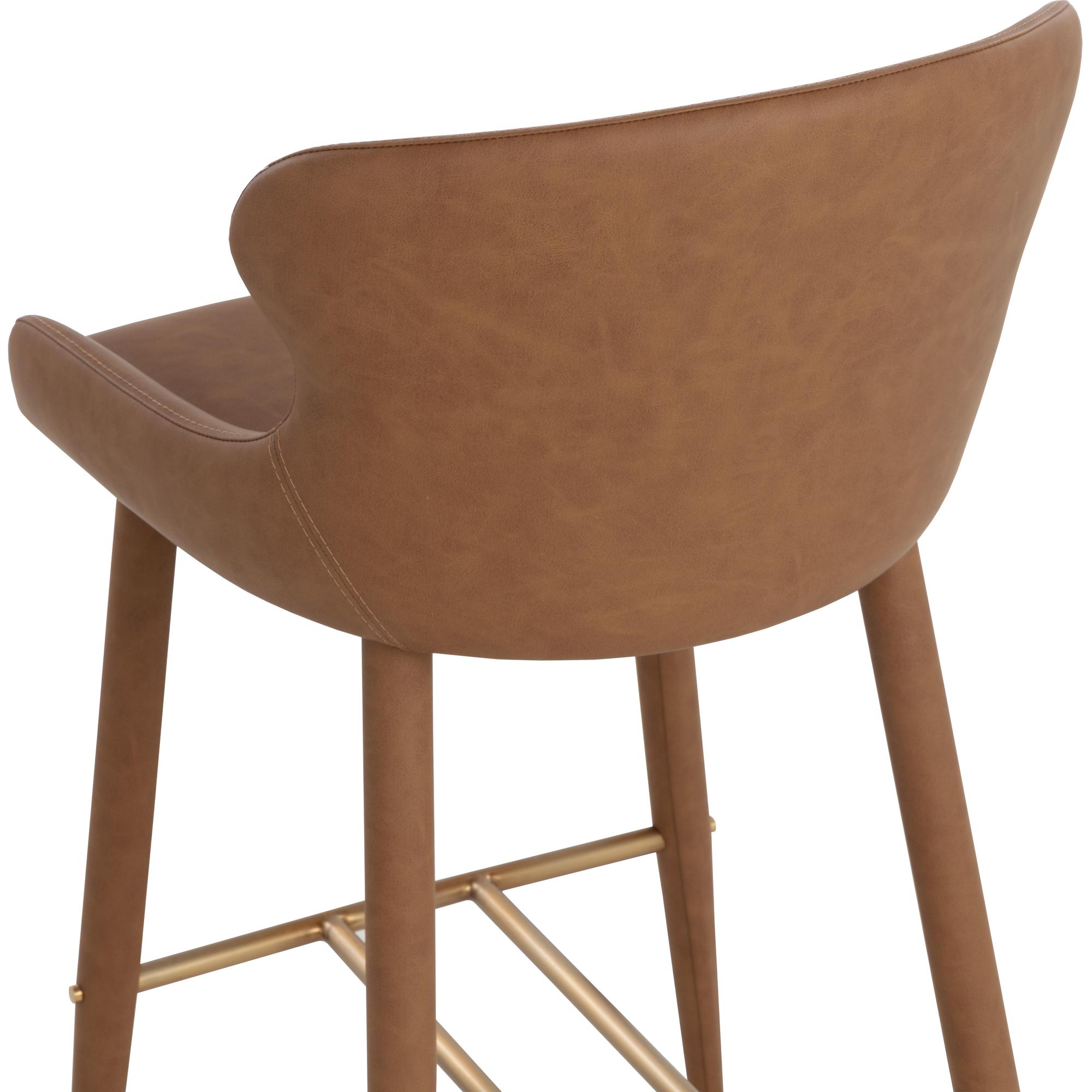 Evora Barstool - Milliken Cognac 5 Evora Barstool - Milliken Cognac - Image 5