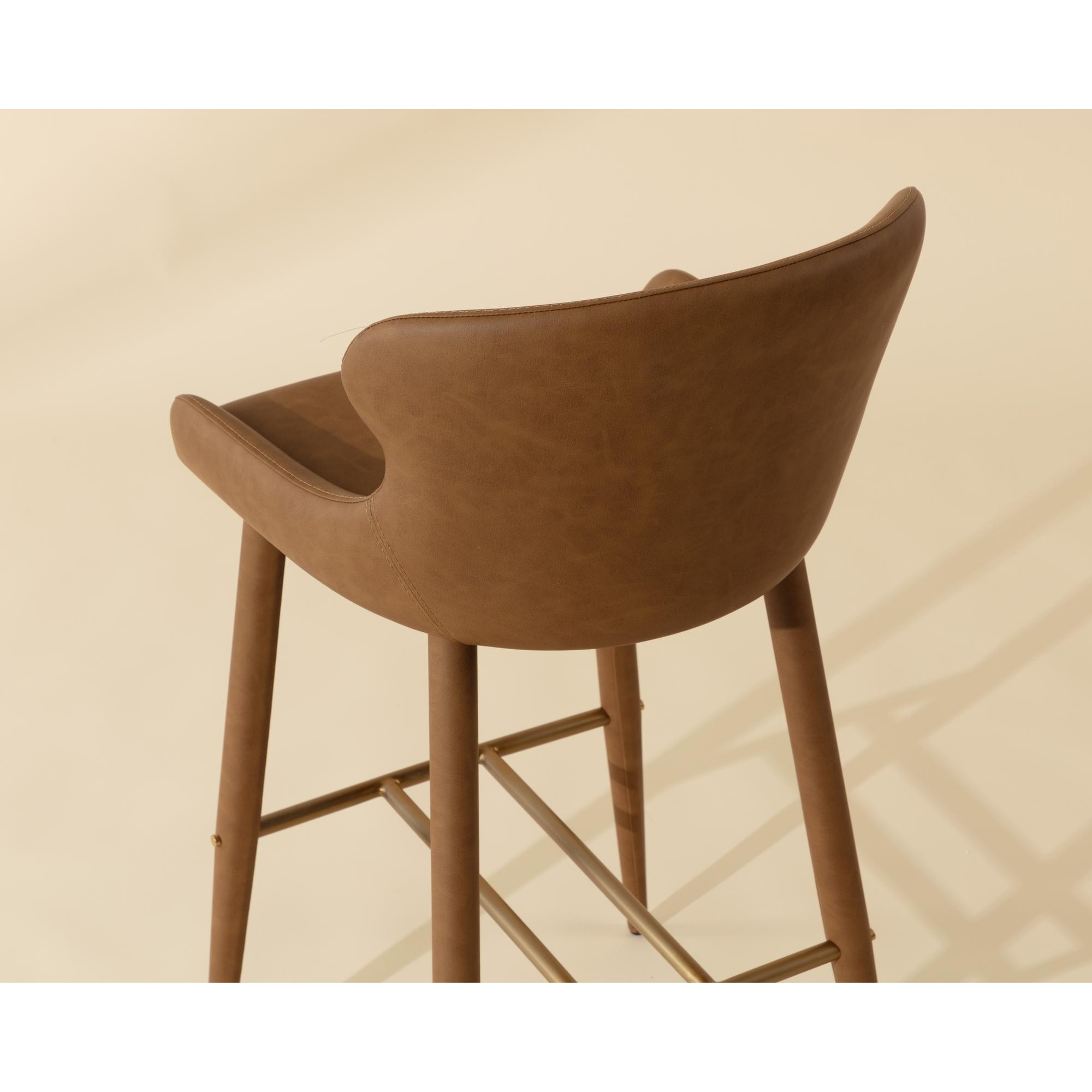 Evora Barstool - Milliken Cognac 8 Evora Barstool - Milliken Cognac - Image 8
