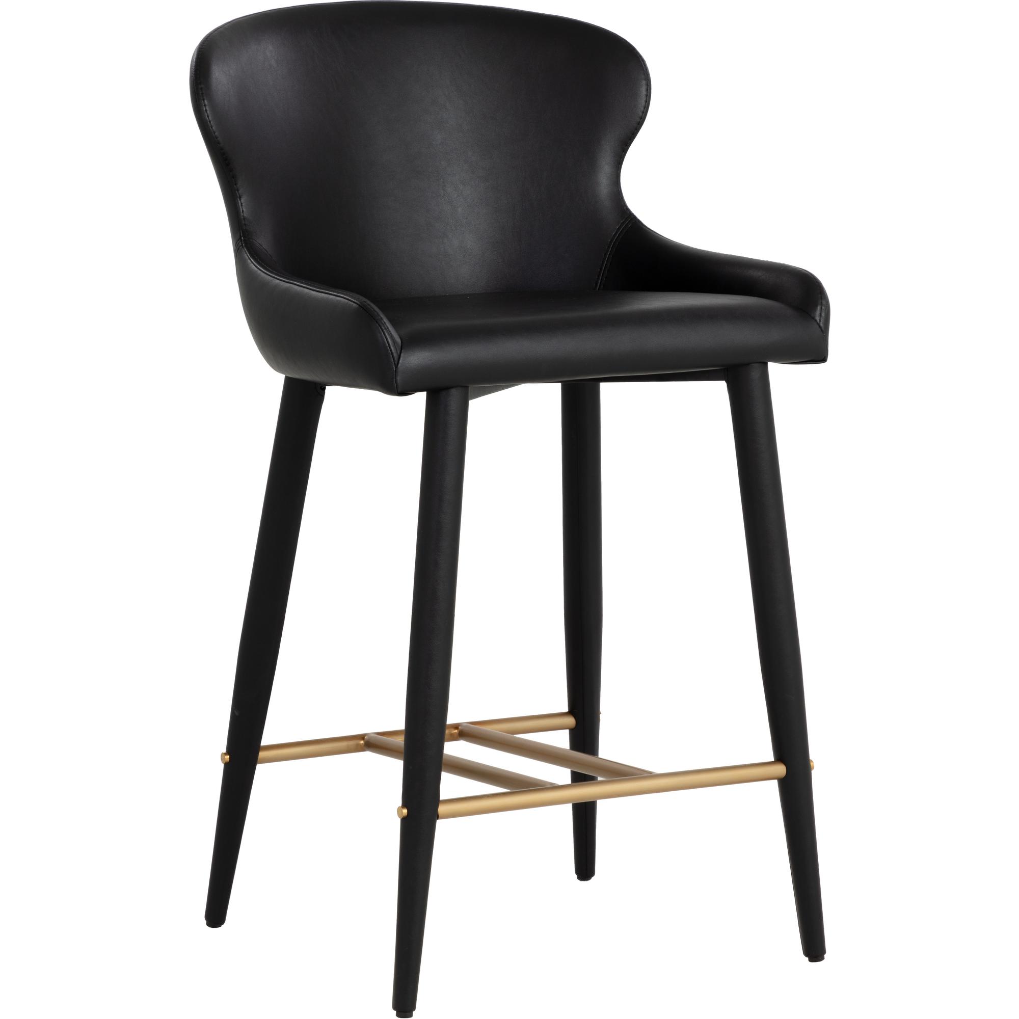 Evora Counter Stool - Bravo Black