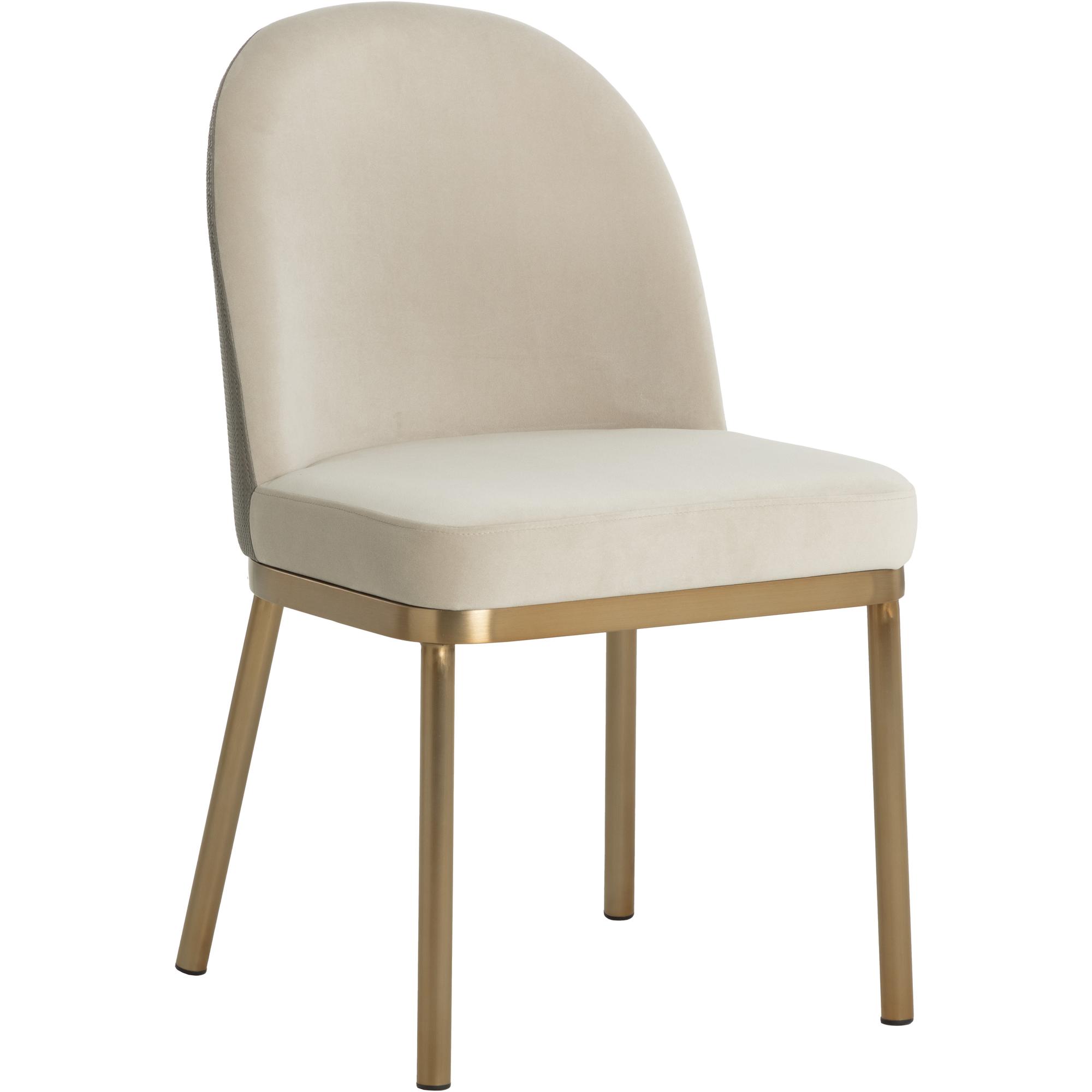 Lavania Dining Chair - Meg Taupe / Porcini Taupe