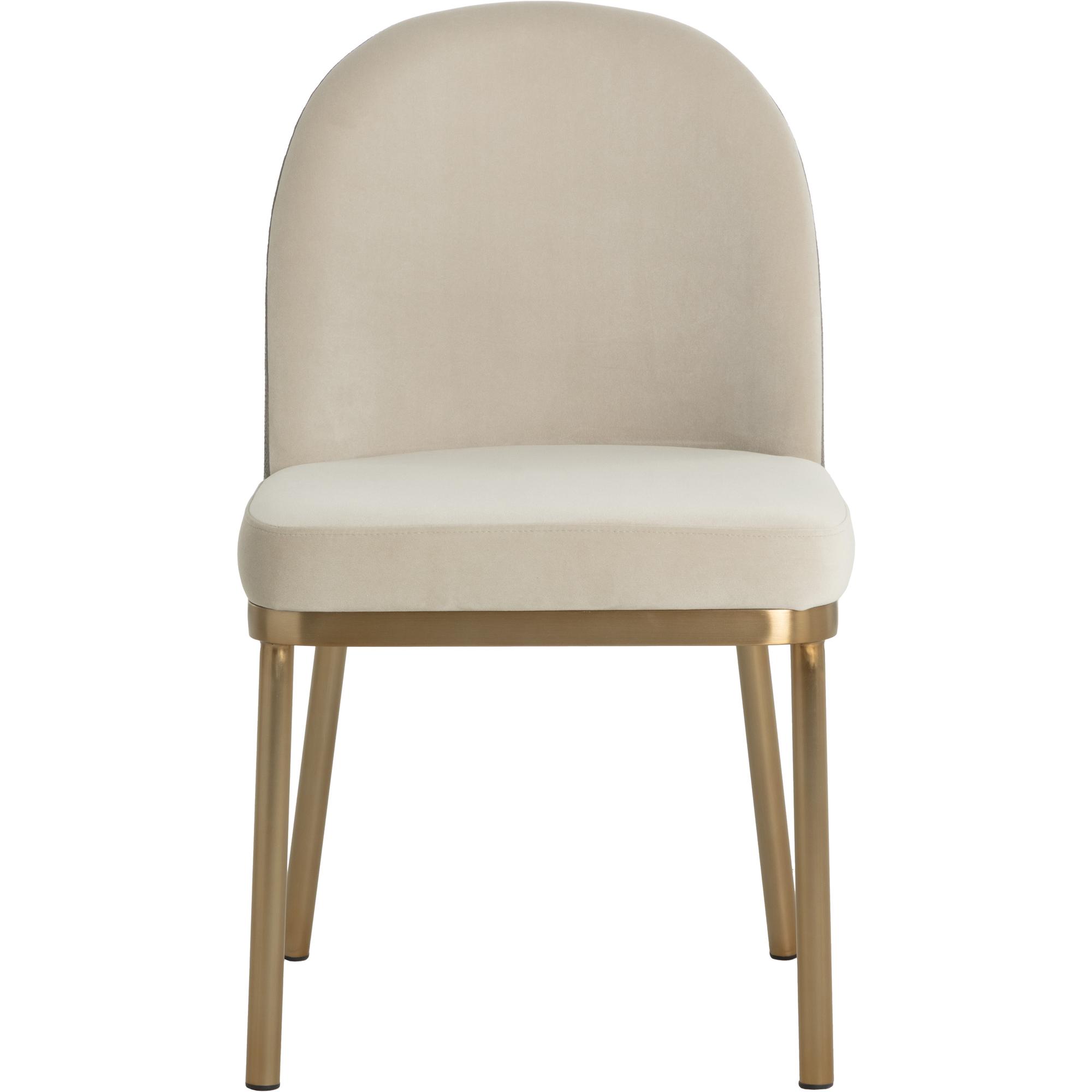 Lavania Dining Chair - Meg Taupe / Porcini Taupe 2 Lavania Dining Chair - Meg Taupe / Porcini Taupe - Image 2