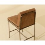 Lathan Counter Stool - Tan Leather 112227 112227 LATHAN COUNTER STOOL TAN LEATHER 6