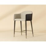 Kylin Counter Stool - Dillon Cream / Bravo Ash 112244 112244 KYLIN COUNTER STOOL DILLON CREAM BRAVO ASH