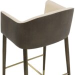 Kylin Barstool - Dillon Cream / Bravo Ash 112245 112245 KYLIN BARSTOOL DILLON CREAM BRAVO ASH 26